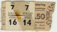 Golden Earring show tickets April 04, 1970 Den Haag - Congresgebouw